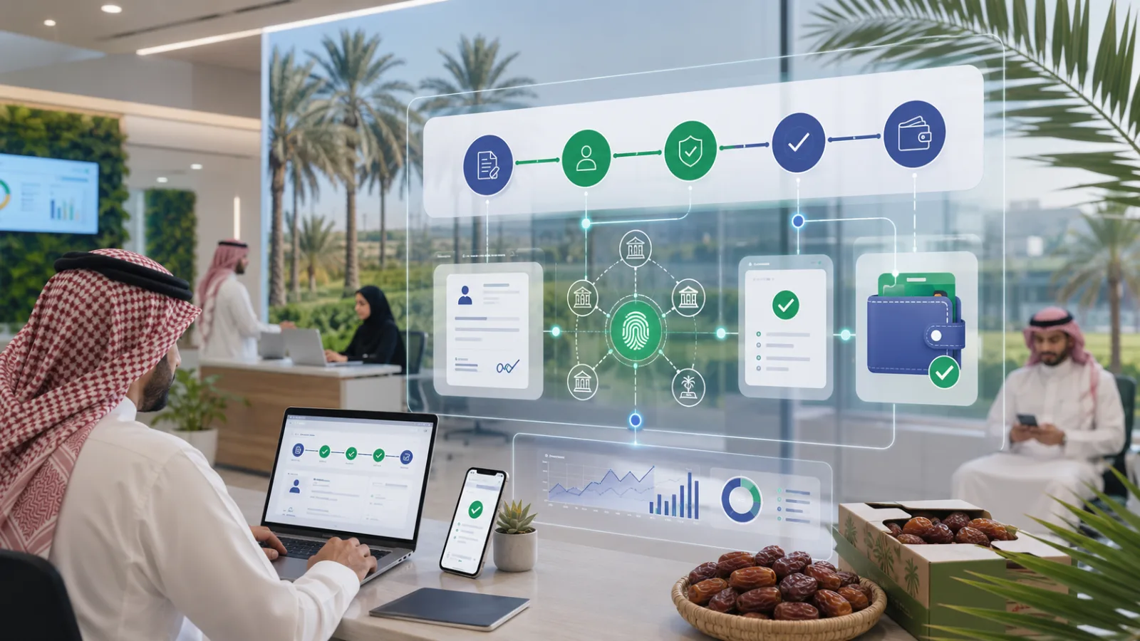 بوابة الخدمات الرقمية لبرامج الدعم الحكومي